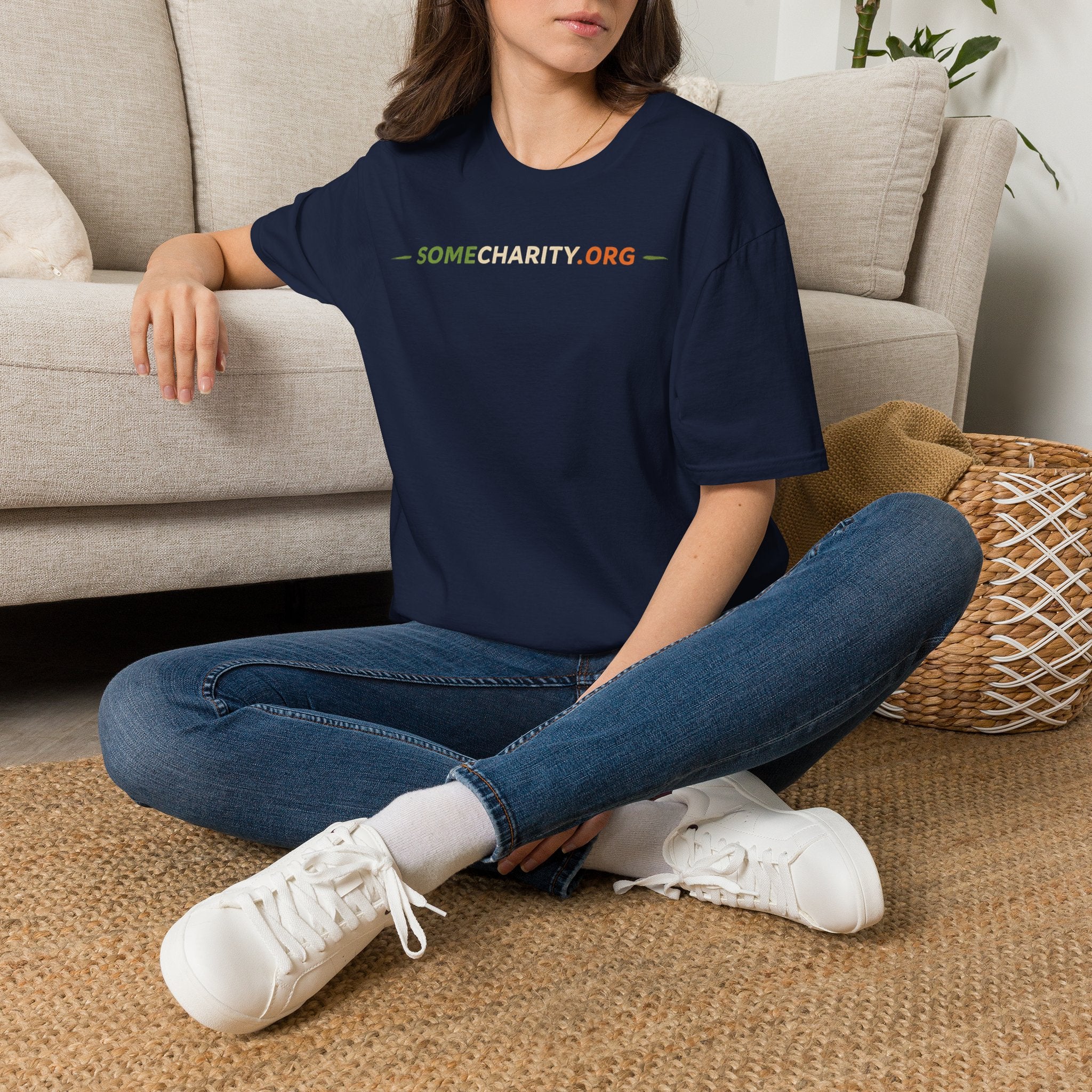 SomeCharity.org Logo T-Shirt — Charity Awareness Tee