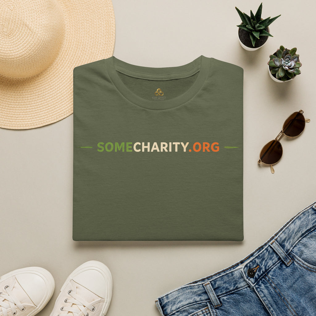 SomeCharity.org Logo T-Shirt — Charity Awareness Tee
