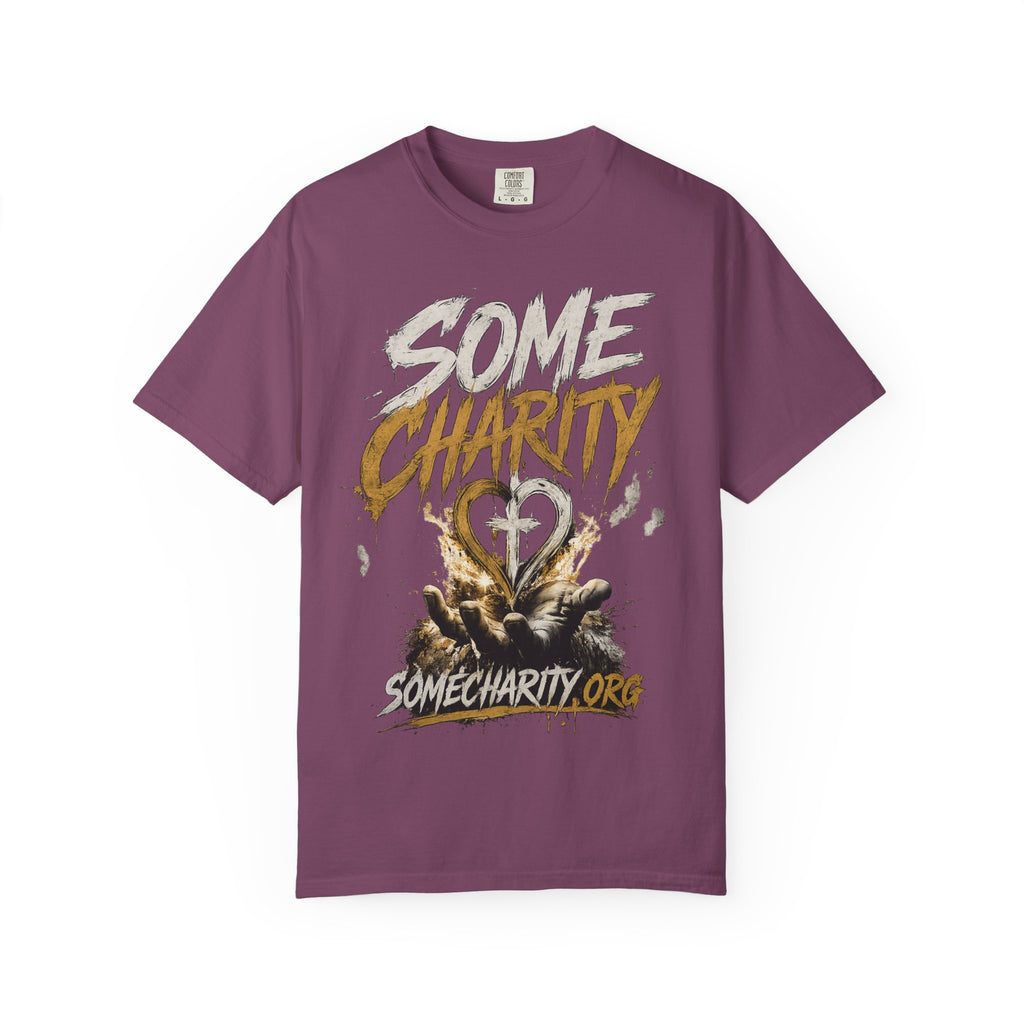 Some Charity Graphic T-Shirt — Heart Logo Fundraiser Tee