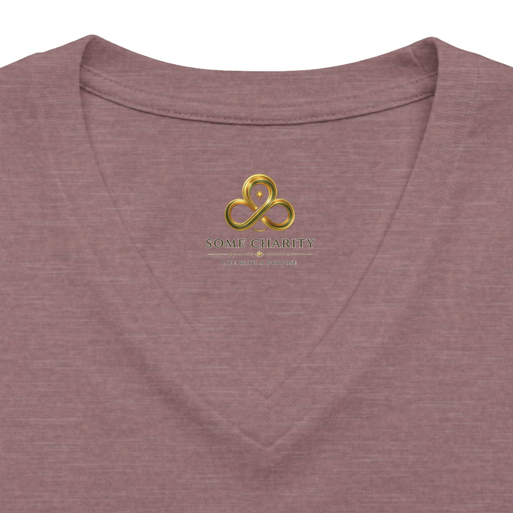 Spiritual "My Soul Wants to Talk to Your Soul" V-Neck Tee