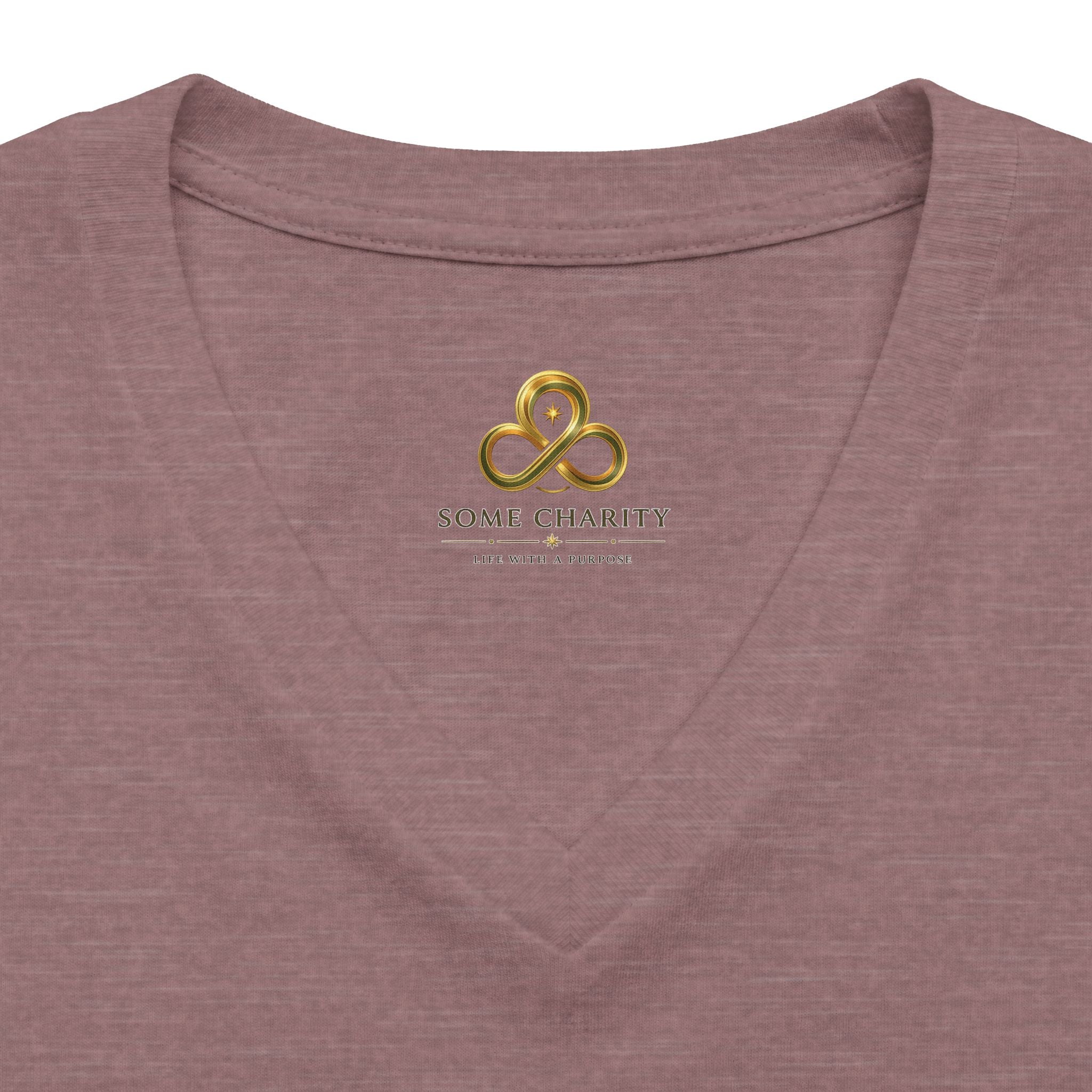 Spiritual "My Soul Wants to Talk to Your Soul" V-Neck Tee
