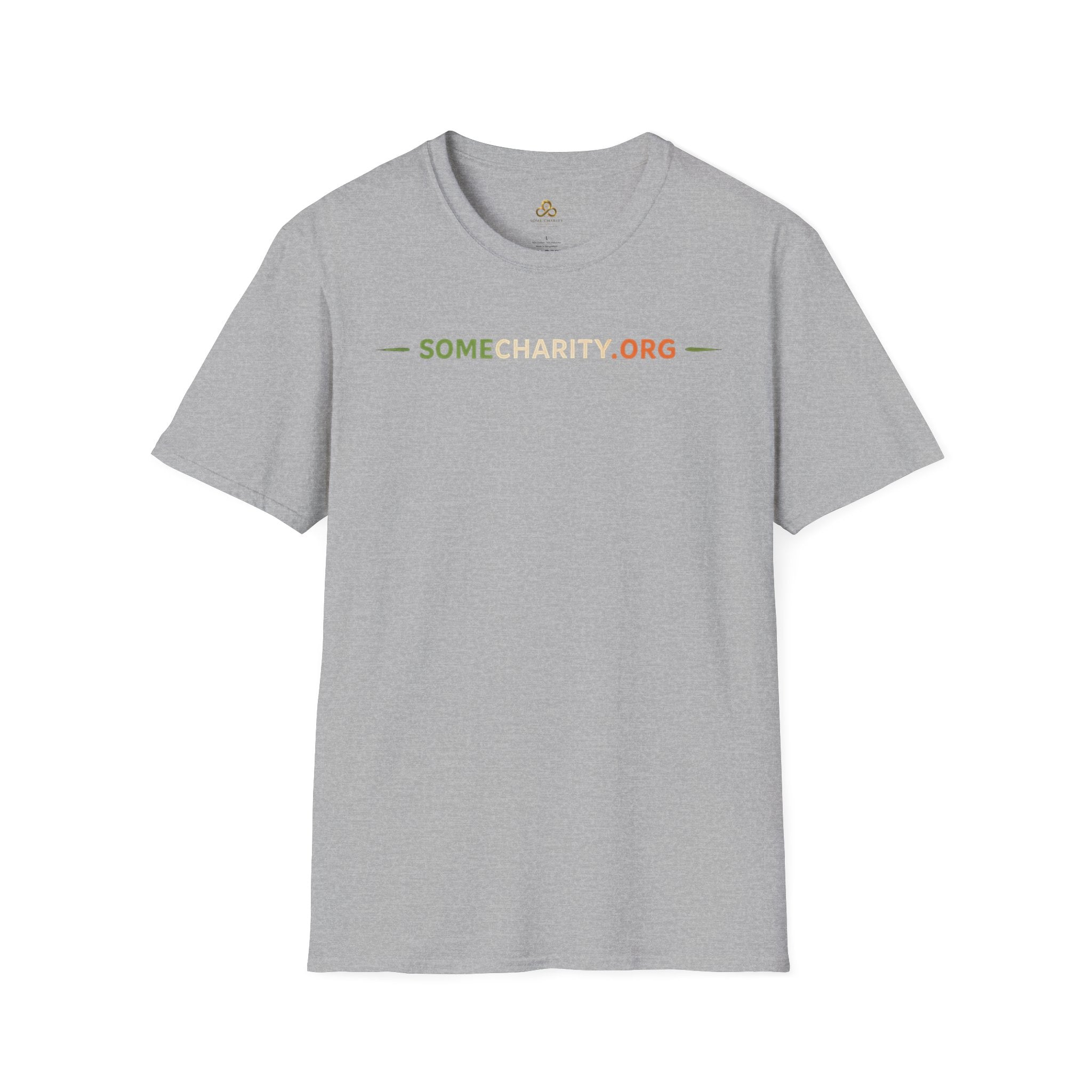 SomeCharity.org Logo T-Shirt — Charity Awareness Tee