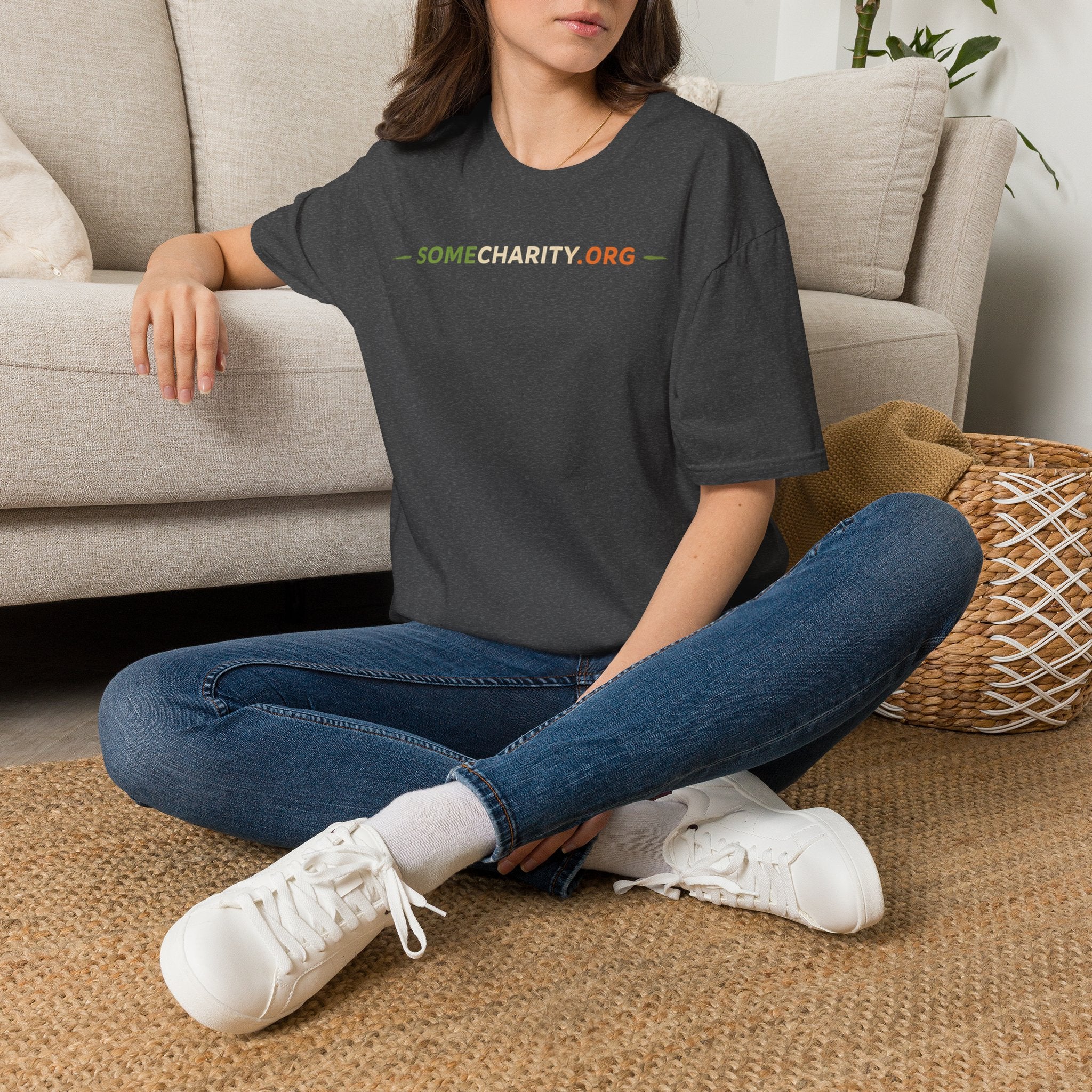 SomeCharity.org Logo T-Shirt — Charity Awareness Tee