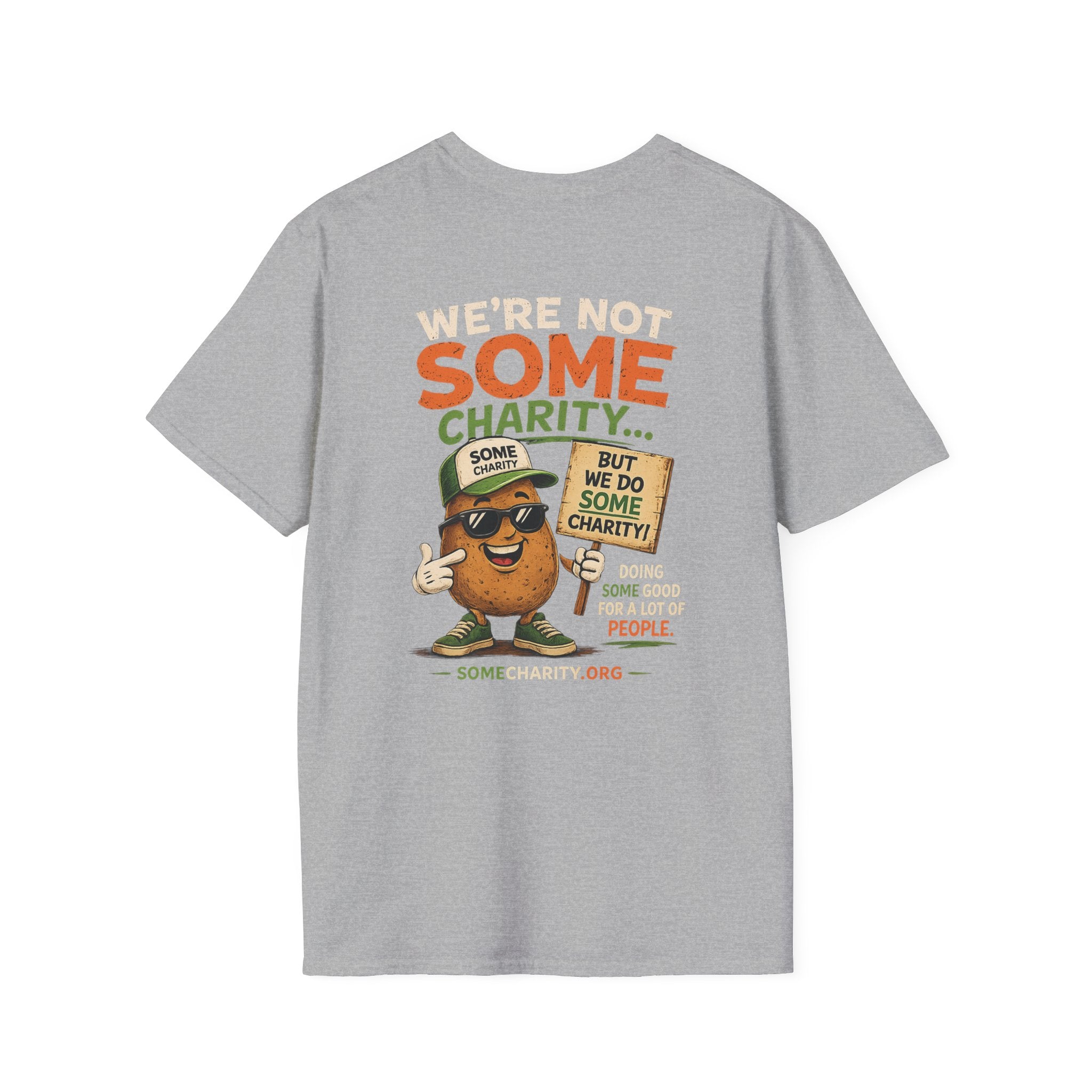 SomeCharity.org Logo T-Shirt — Charity Awareness Tee