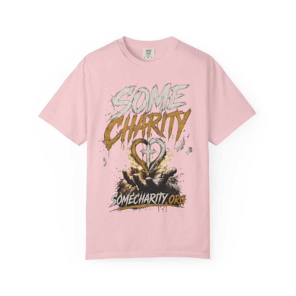 Some Charity Graphic T-Shirt — Heart Logo Fundraiser Tee