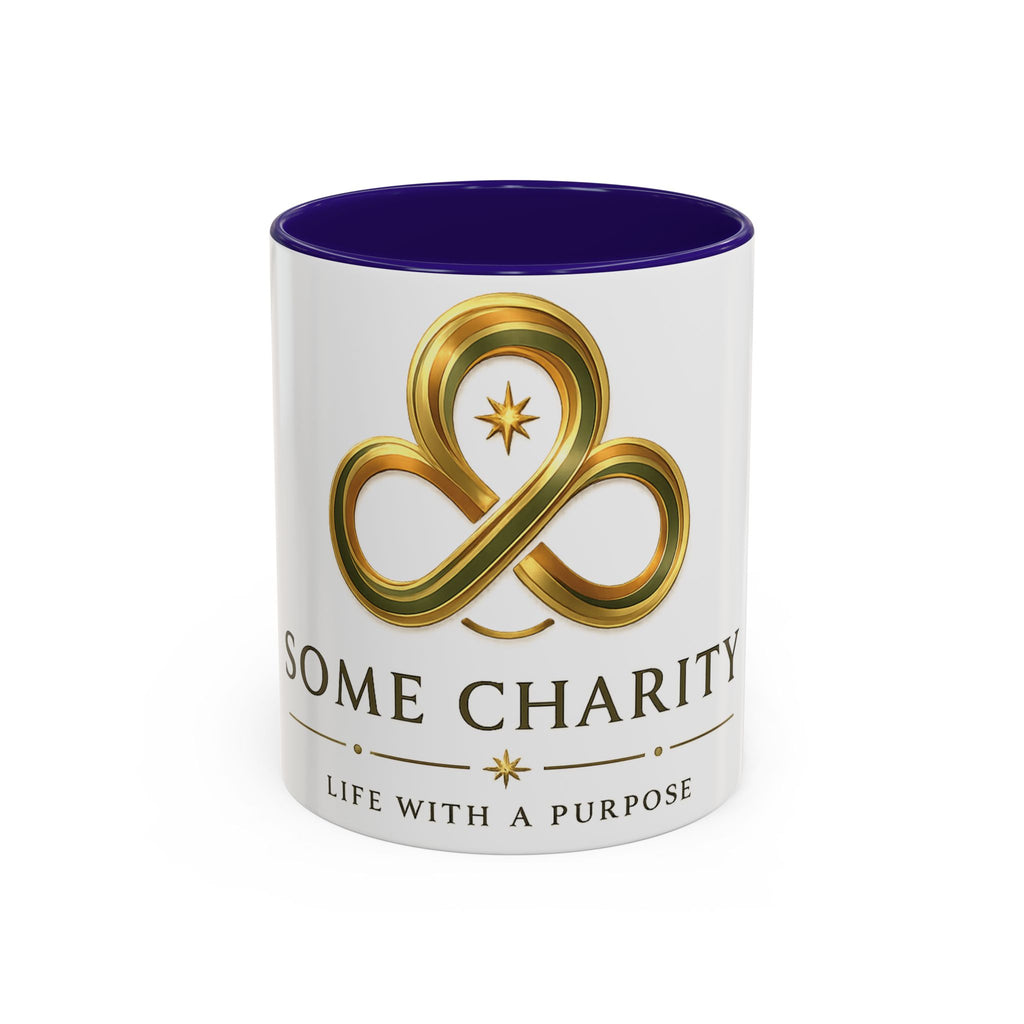 Charity Logo Coffee Mug (11oz/15oz) — 'Some Charity' Life With a Purpose