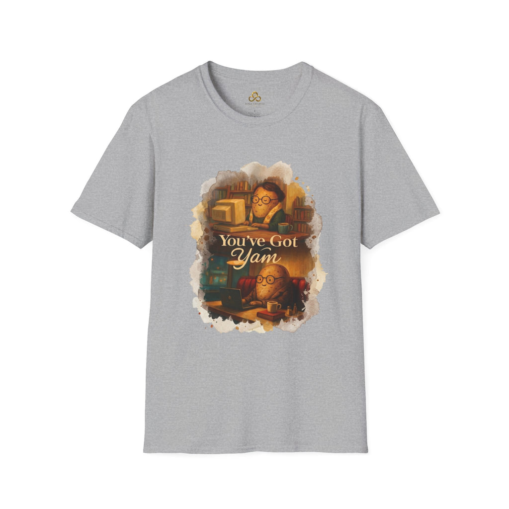 T-Shirt — Cozy Booklover Tee: "You've Got Mail" Vintage Library Design