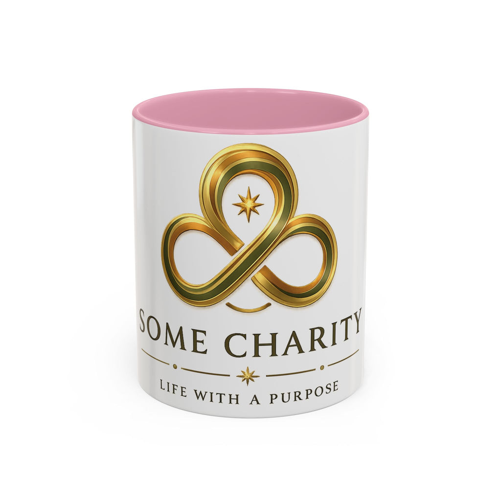 Charity Logo Coffee Mug (11oz/15oz) — 'Some Charity' Life With a Purpose
