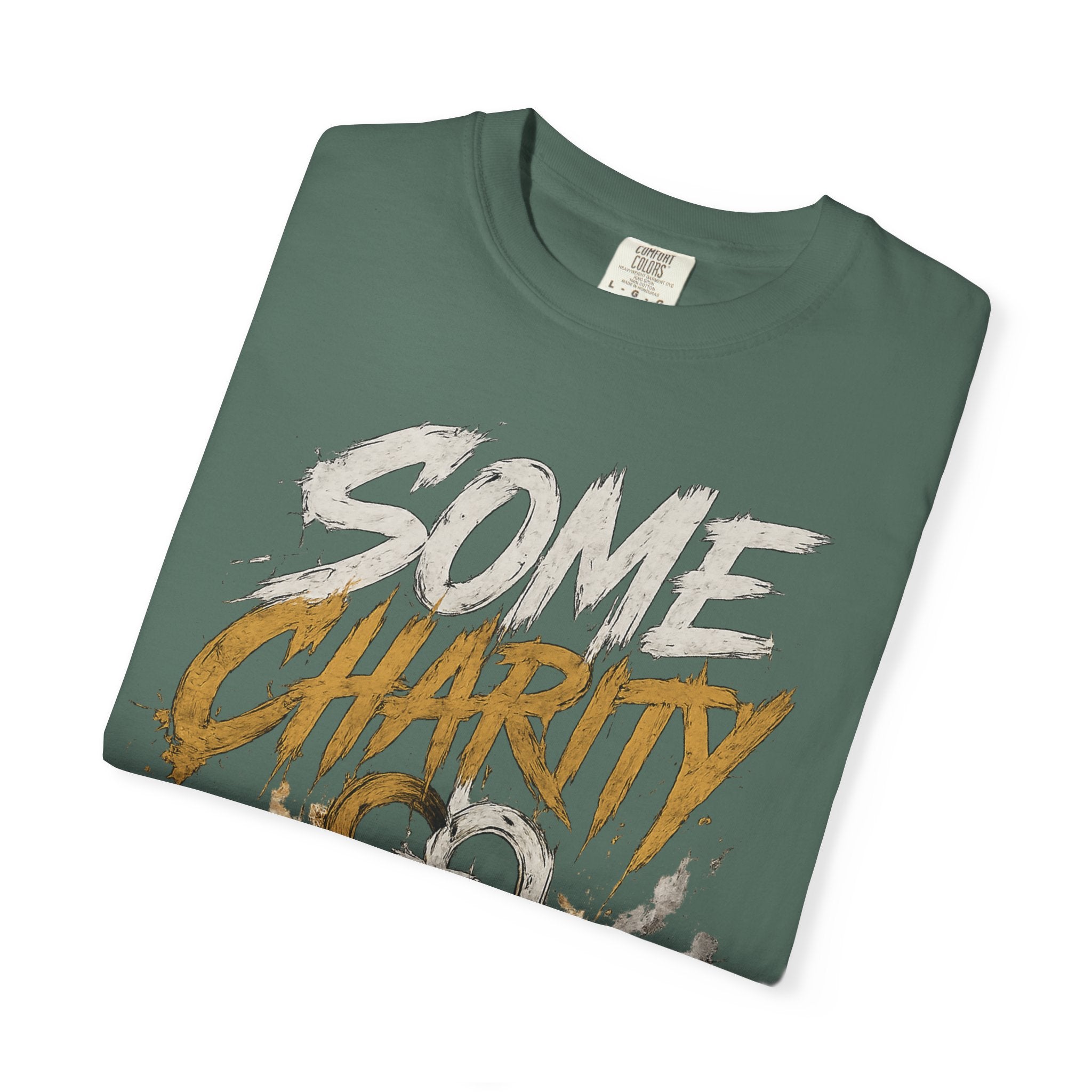 Some Charity Graphic T-Shirt — Heart Logo Fundraiser Tee