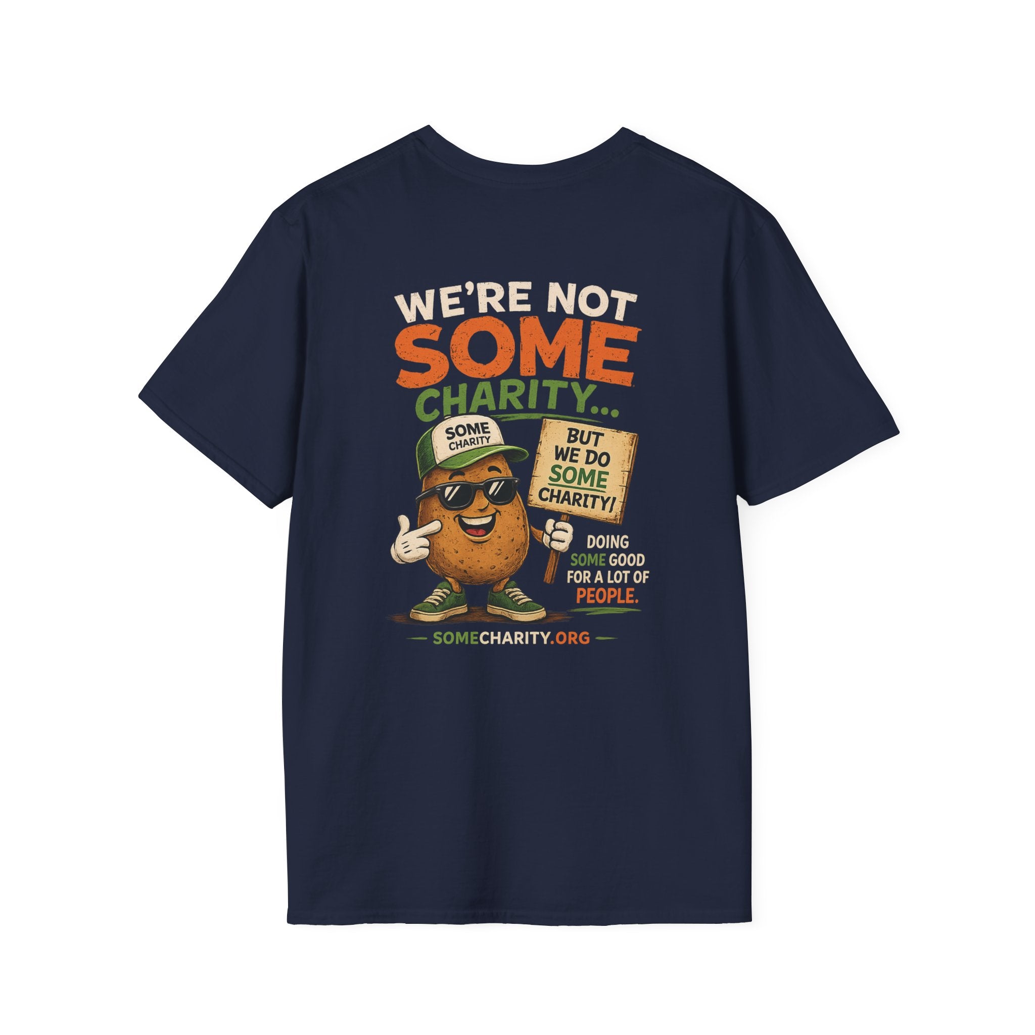 SomeCharity.org Logo T-Shirt — Charity Awareness Tee