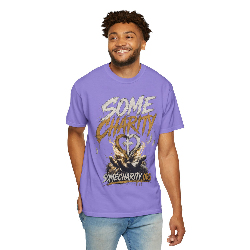Some Charity Graphic T-Shirt — Heart Logo Fundraiser Tee