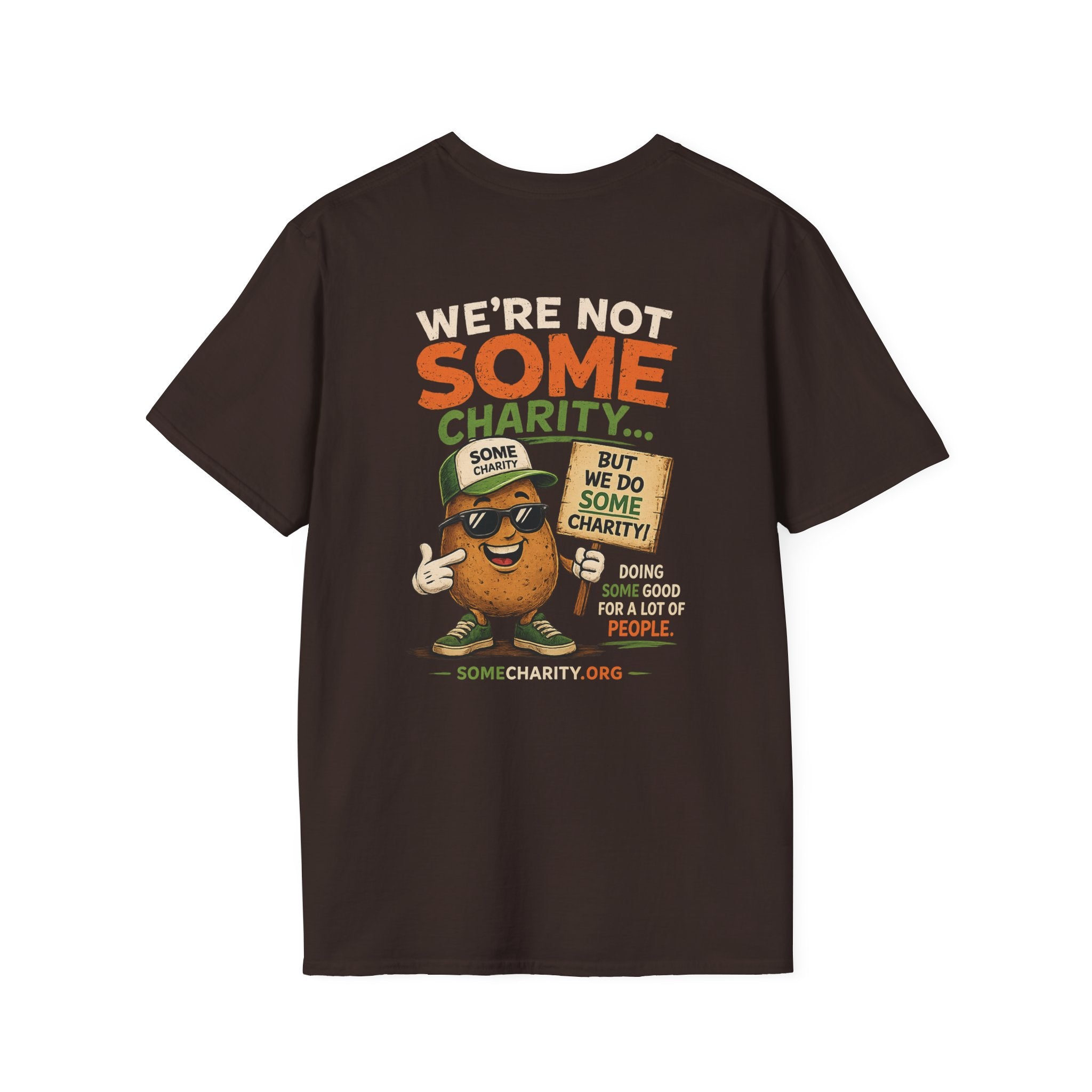 SomeCharity.org Logo T-Shirt — Charity Awareness Tee