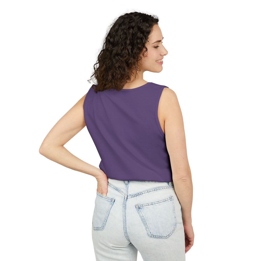Consciousness Lotus Tank Top — Spiritual Yoga Meditation Graphic
