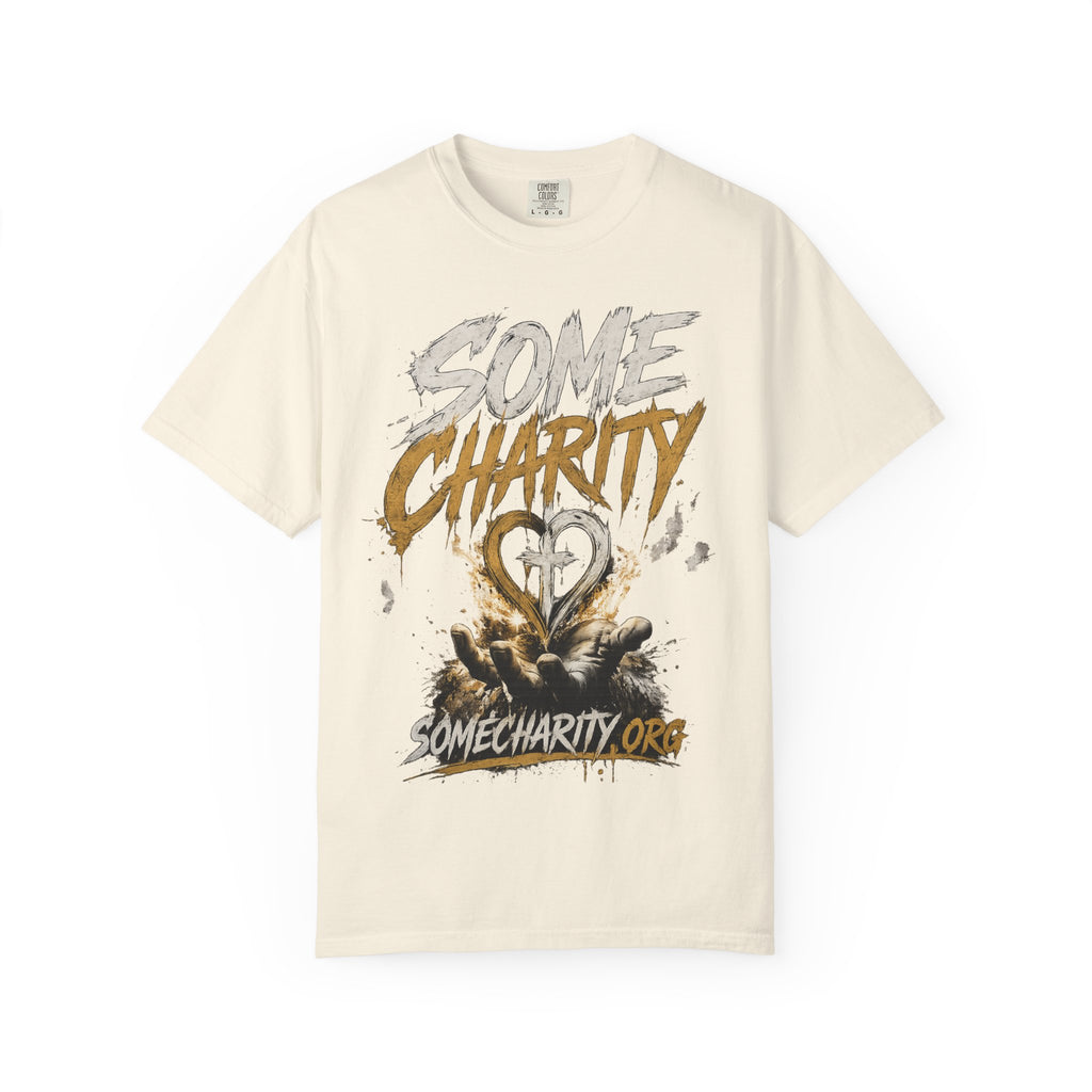 Some Charity Graphic T-Shirt — Heart Logo Fundraiser Tee