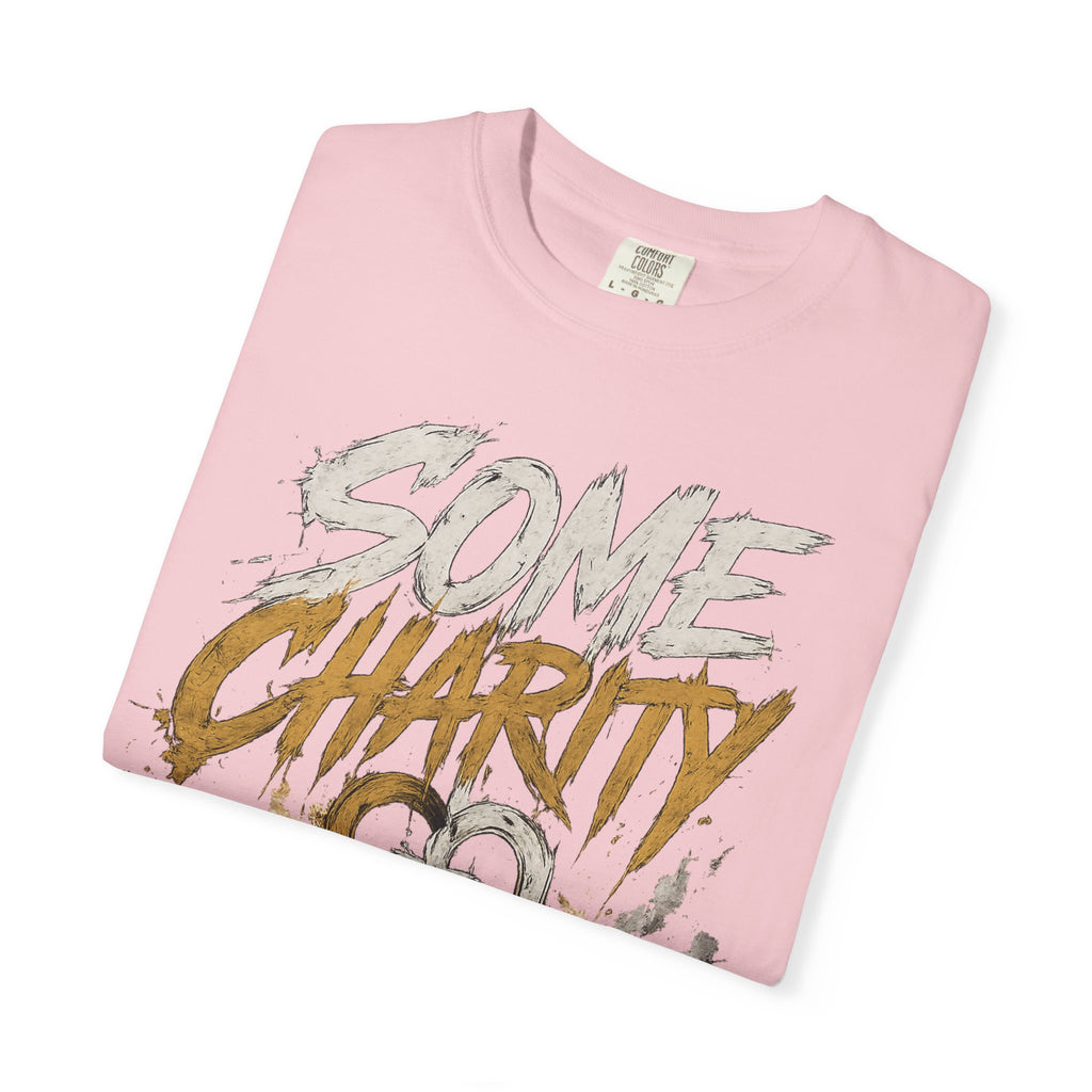 Some Charity Graphic T-Shirt — Heart Logo Fundraiser Tee