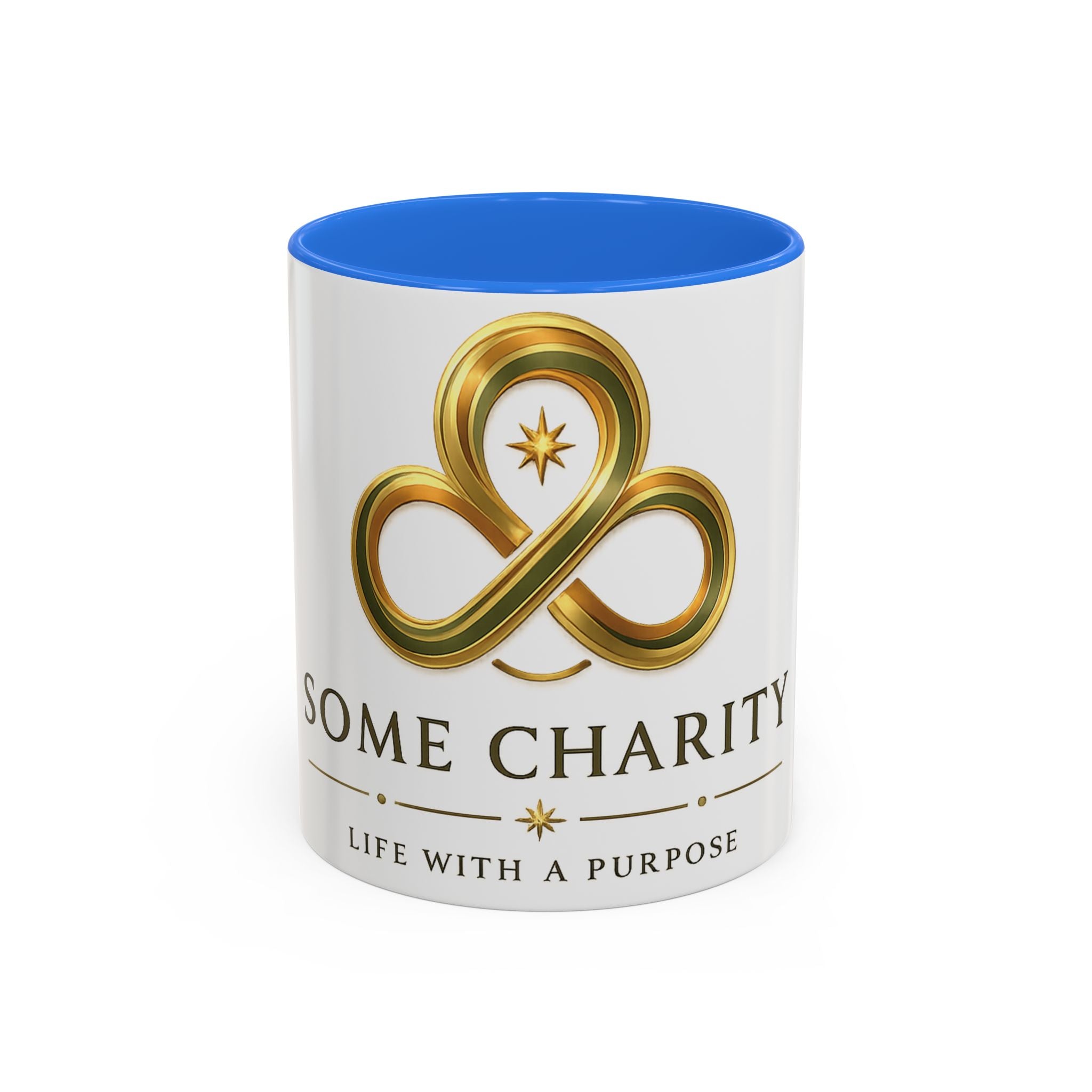 Charity Logo Coffee Mug (11oz/15oz) — 'Some Charity' Life With a Purpose