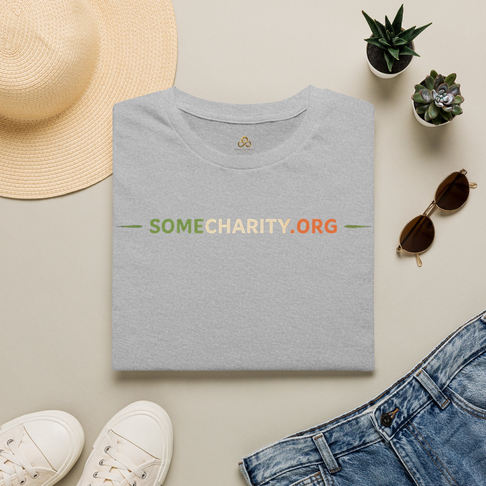 SomeCharity.org Logo T-Shirt — Charity Awareness Tee