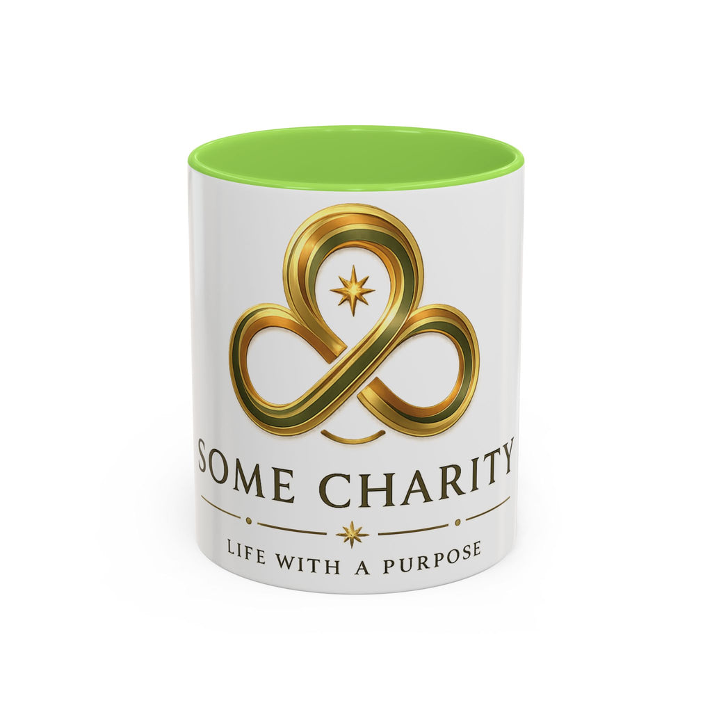 Charity Logo Coffee Mug (11oz/15oz) — 'Some Charity' Life With a Purpose