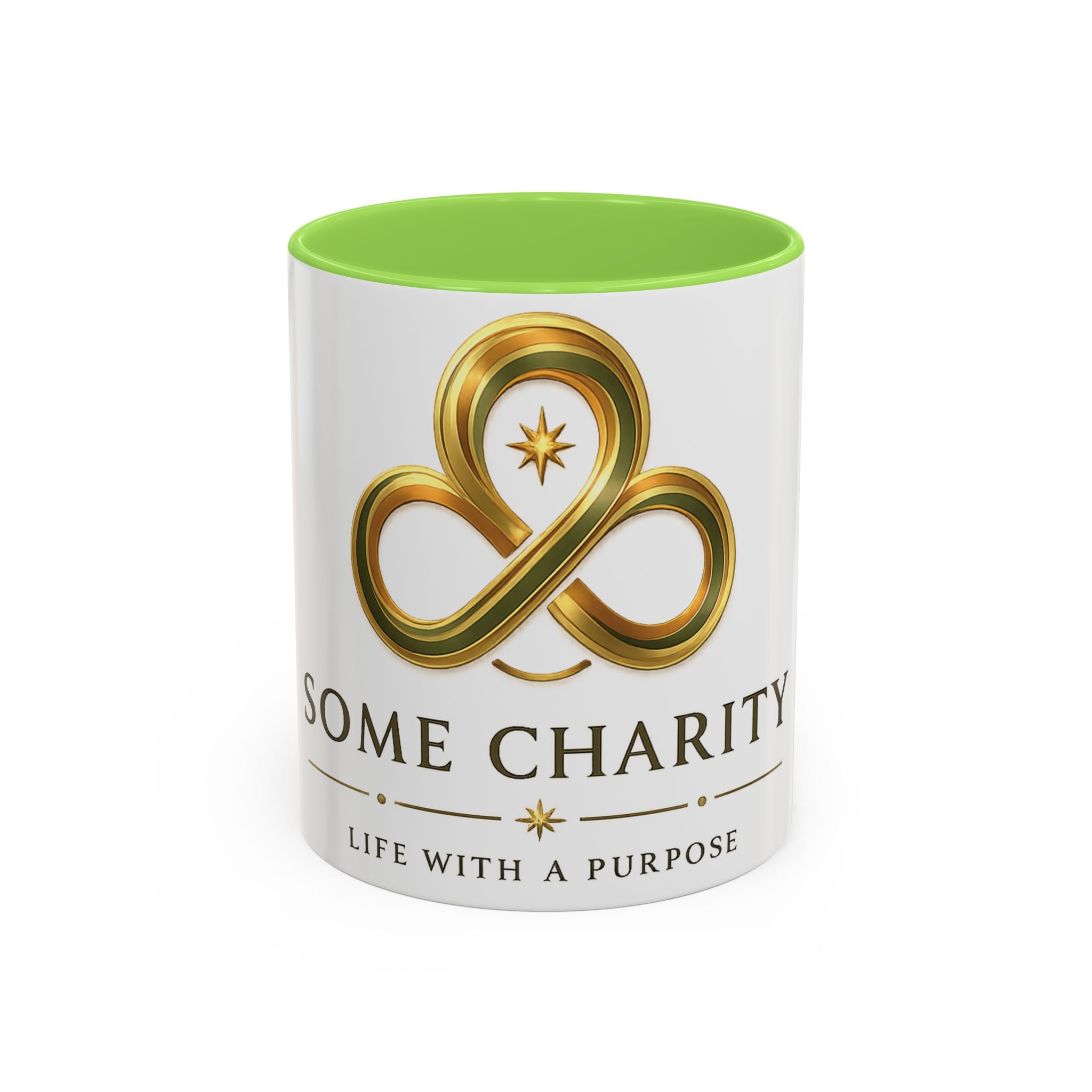 Charity Logo Coffee Mug (11oz/15oz) — 'Some Charity' Life With a Purpose