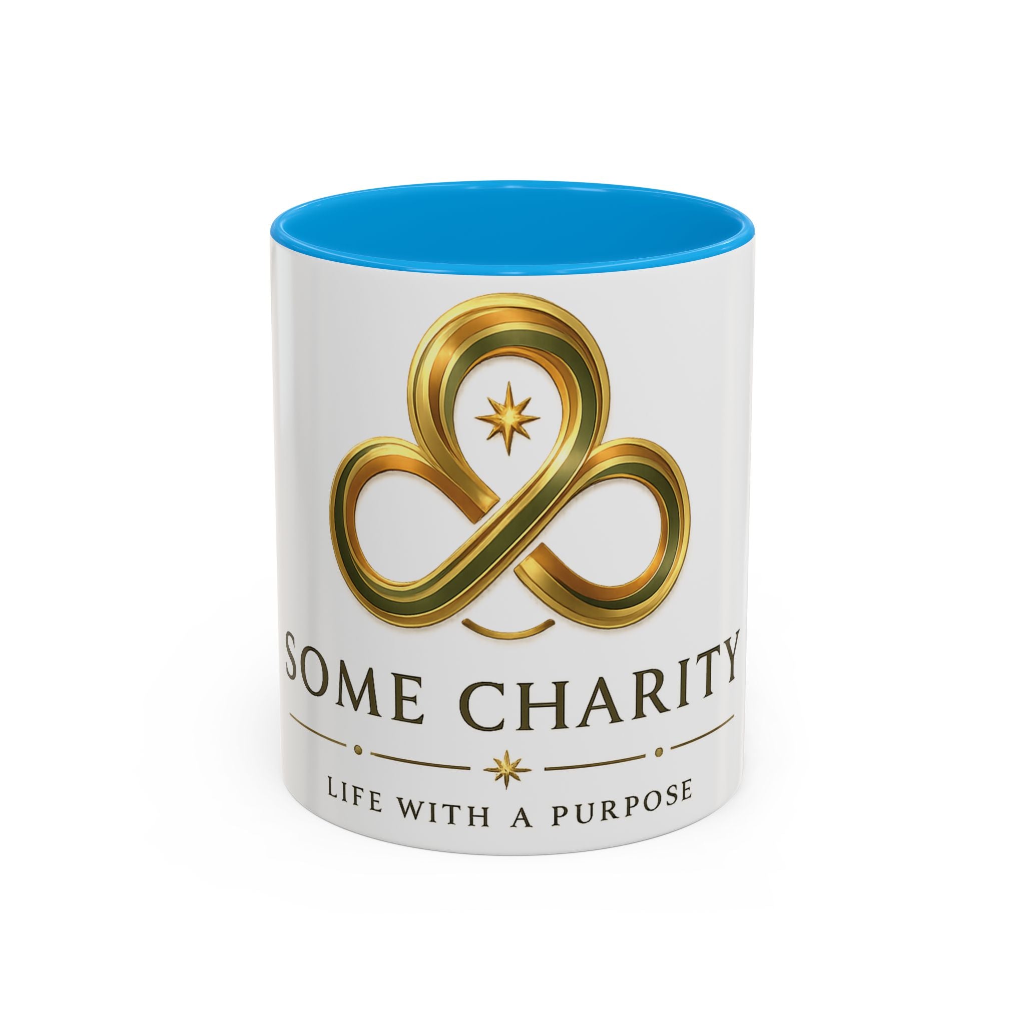 Charity Logo Coffee Mug (11oz/15oz) — 'Some Charity' Life With a Purpose