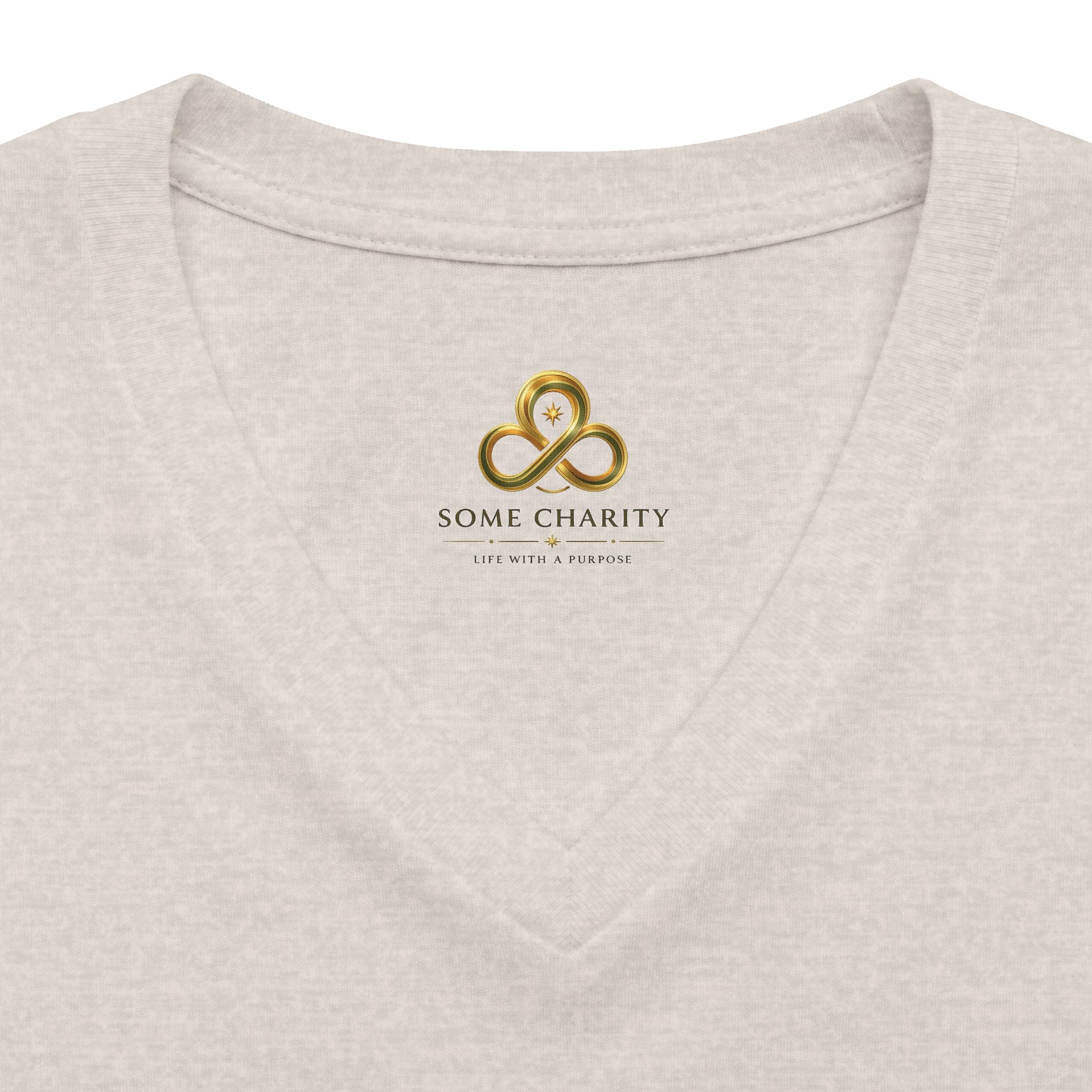 Spiritual "My Soul Wants to Talk to Your Soul" V-Neck Tee