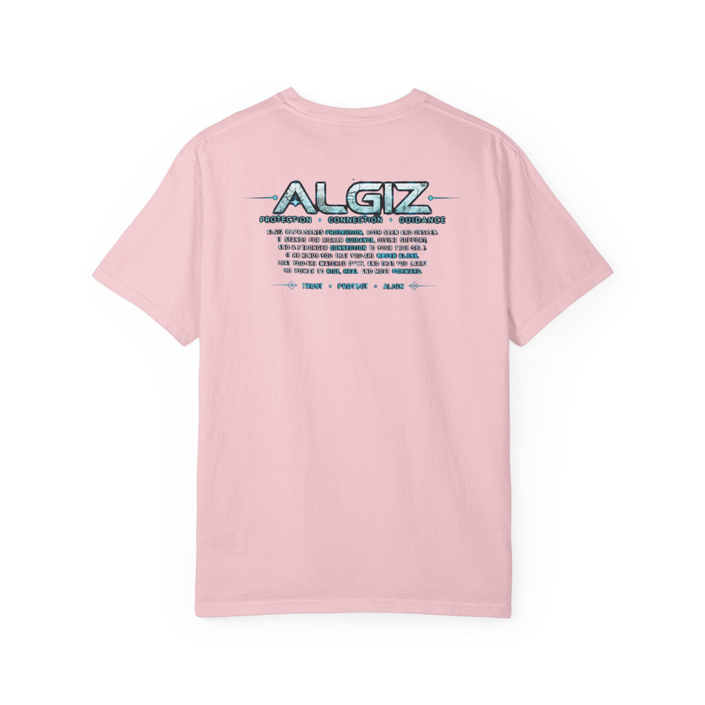Algiz Rune Shield T-Shirt — Norse Protection Symbol Tee