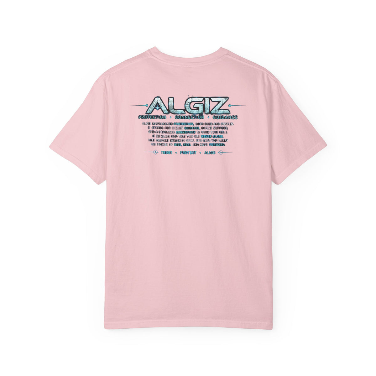 Algiz Rune Shield T-Shirt — Norse Protection Symbol Tee
