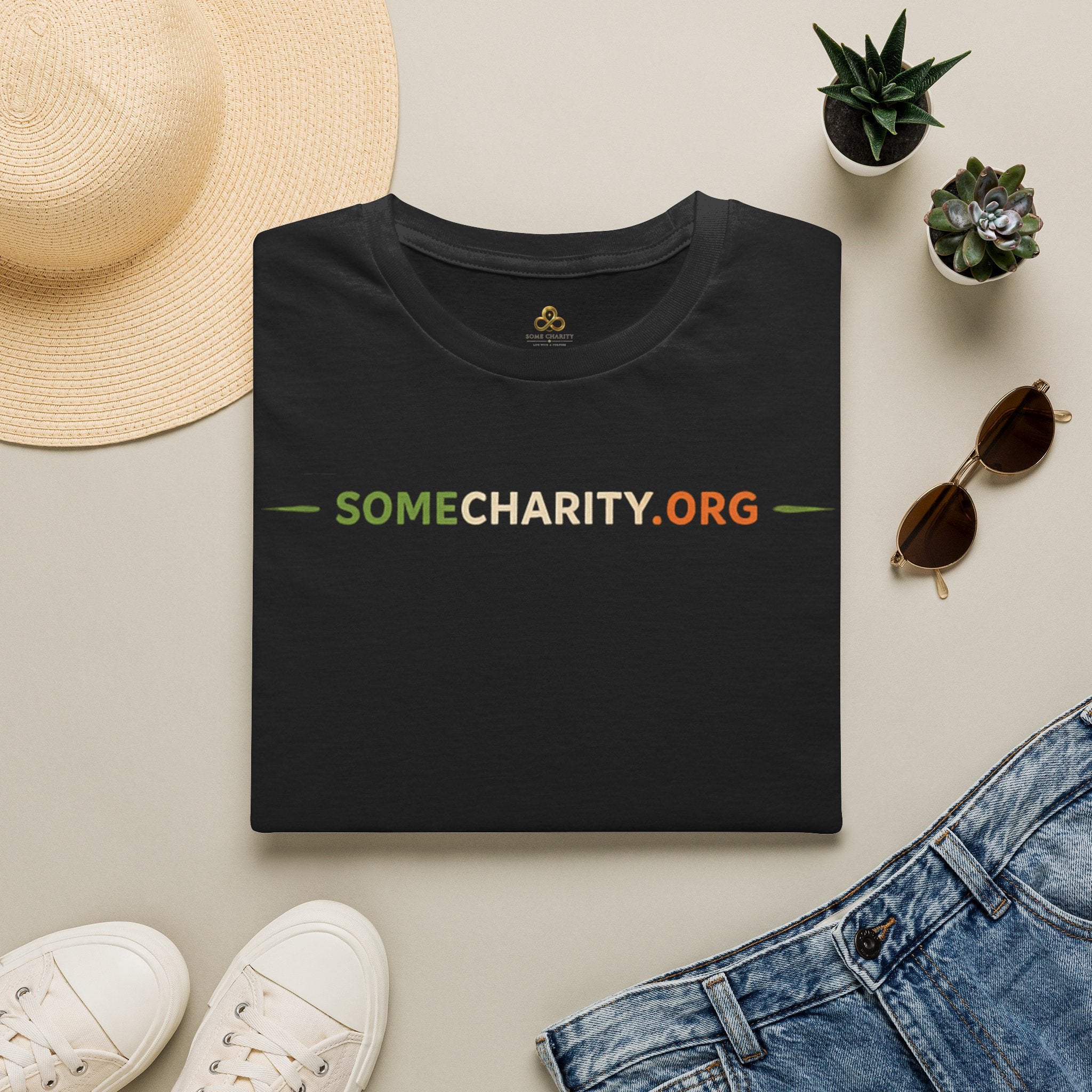 SomeCharity.org Logo T-Shirt — Charity Awareness Tee