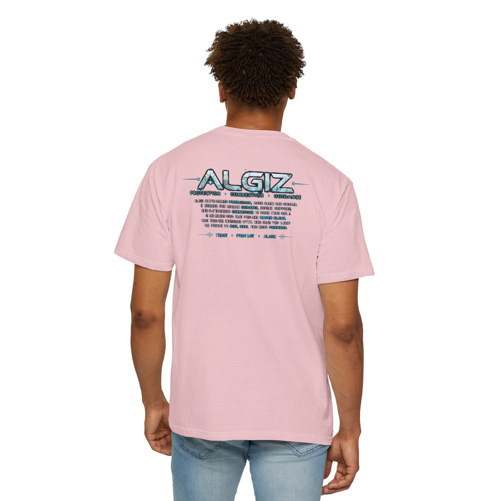 Algiz Rune Shield T-Shirt — Norse Protection Symbol Tee