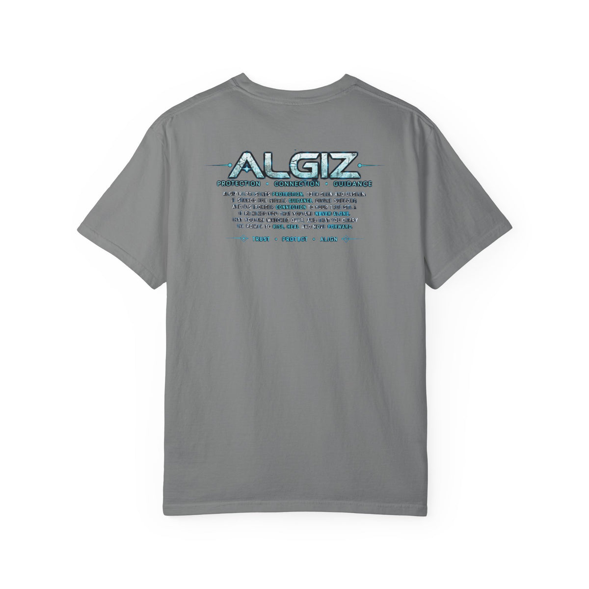 Algiz Rune Shield T-Shirt — Norse Protection Symbol Tee