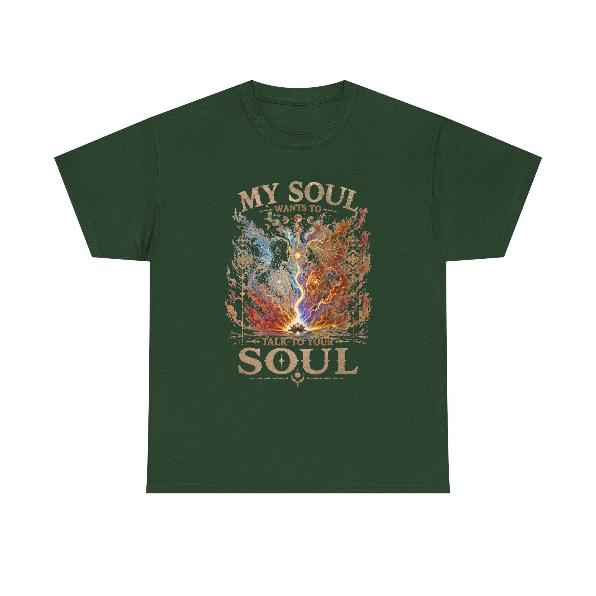 My Soul Wants To Wake My Soul T-Shirt — Spiritual Lightning Graphic Tee