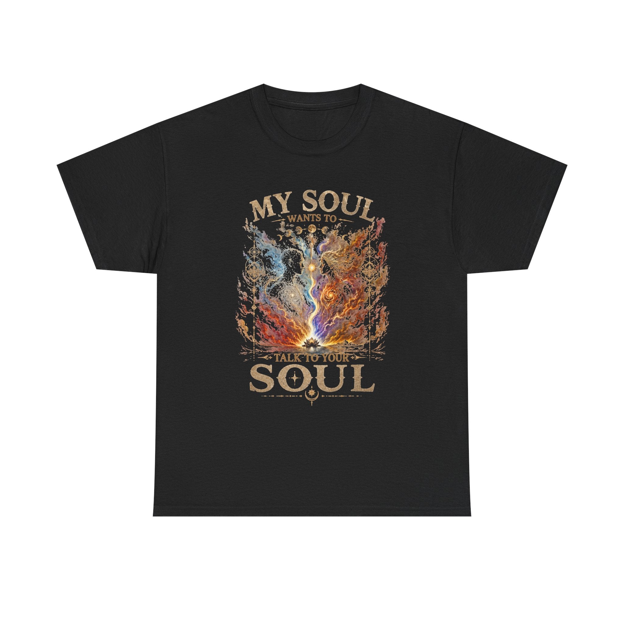 My Soul Wants To Wake My Soul T-Shirt — Spiritual Lightning Graphic Tee