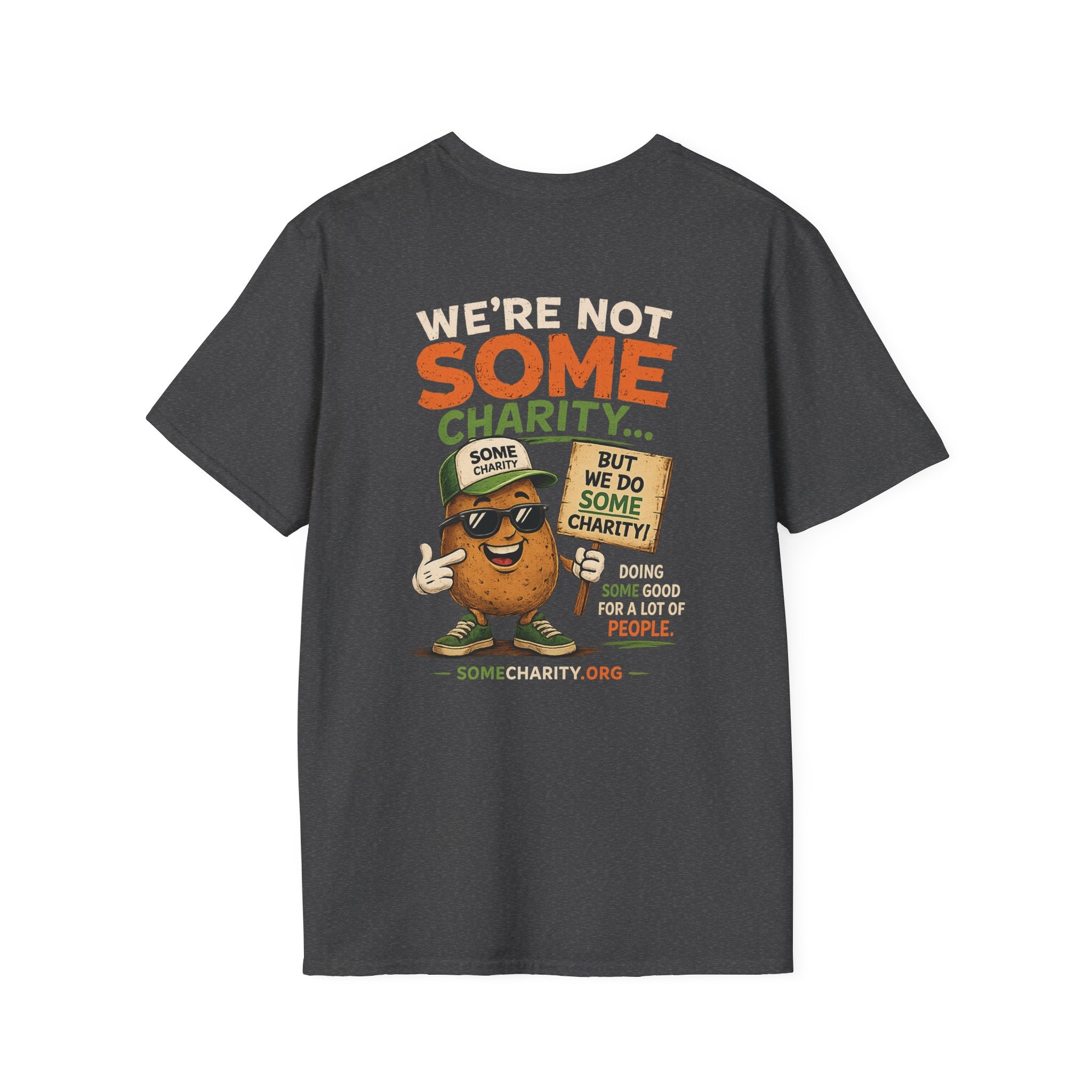 SomeCharity.org Logo T-Shirt — Charity Awareness Tee
