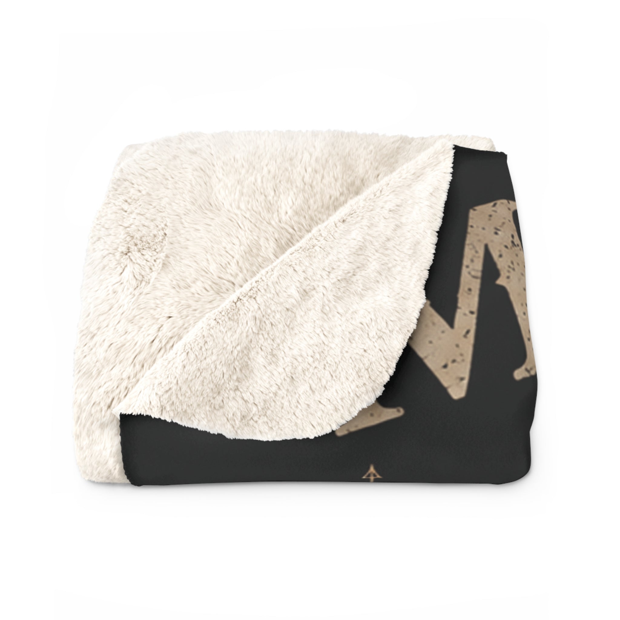My Soul Wants to Talk to Your Soul Sherpa Fleece Blanket — Spiritual Couples Cozy Throw