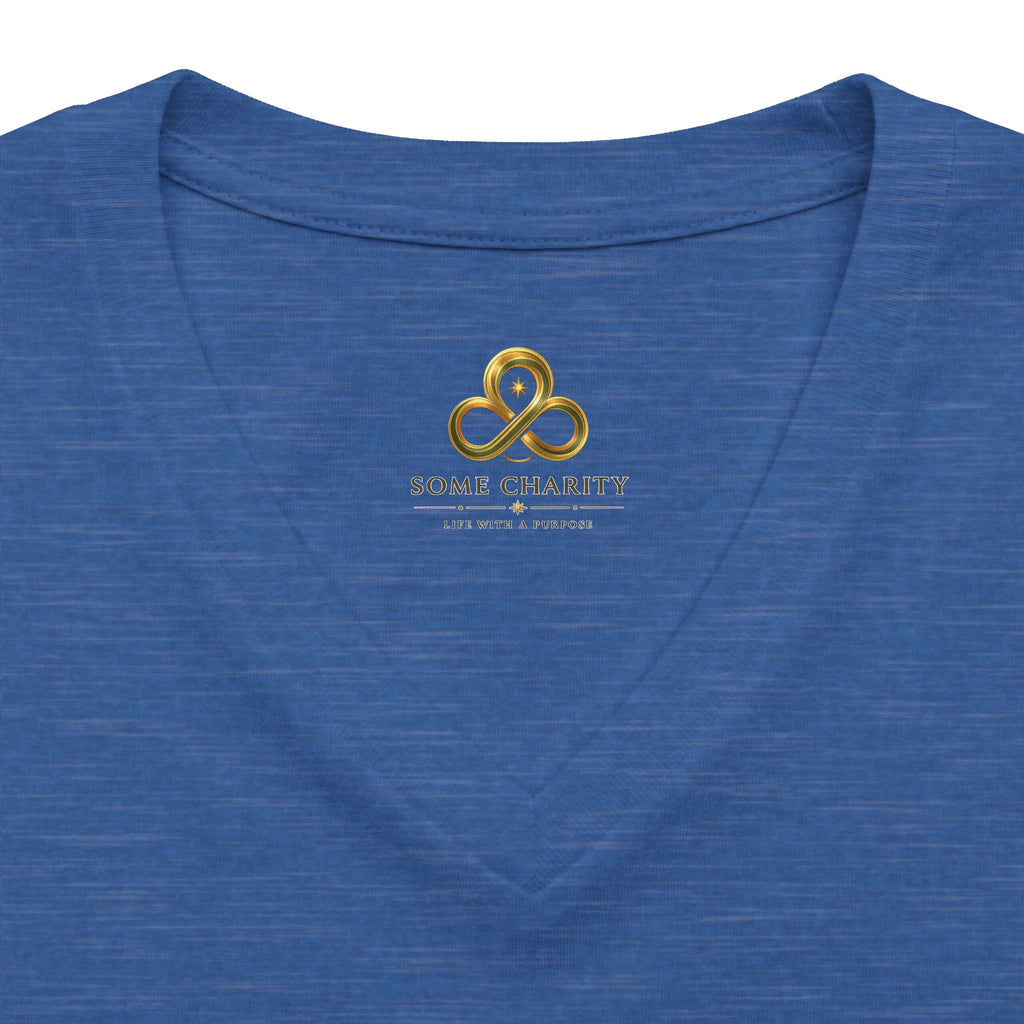 Spiritual "My Soul Wants to Talk to Your Soul" V-Neck Tee
