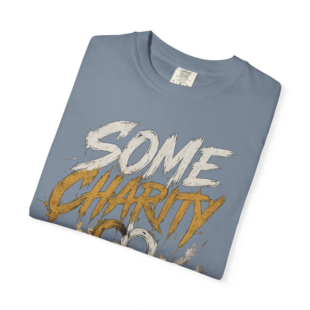Some Charity Graphic T-Shirt — Heart Logo Fundraiser Tee