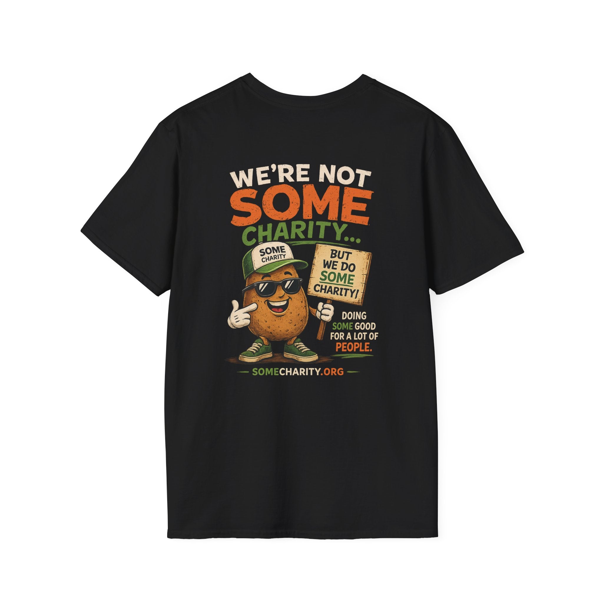 SomeCharity.org Logo T-Shirt — Charity Awareness Tee