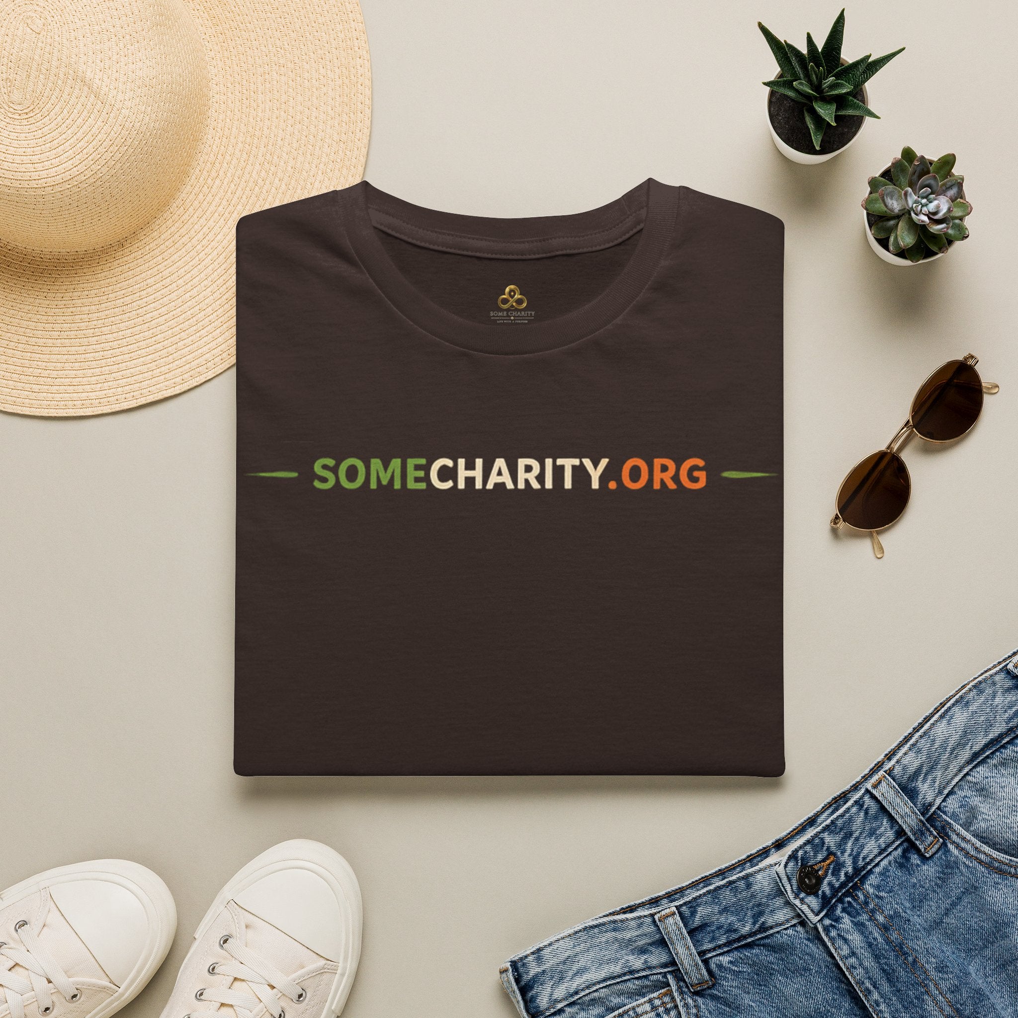 SomeCharity.org Logo T-Shirt — Charity Awareness Tee