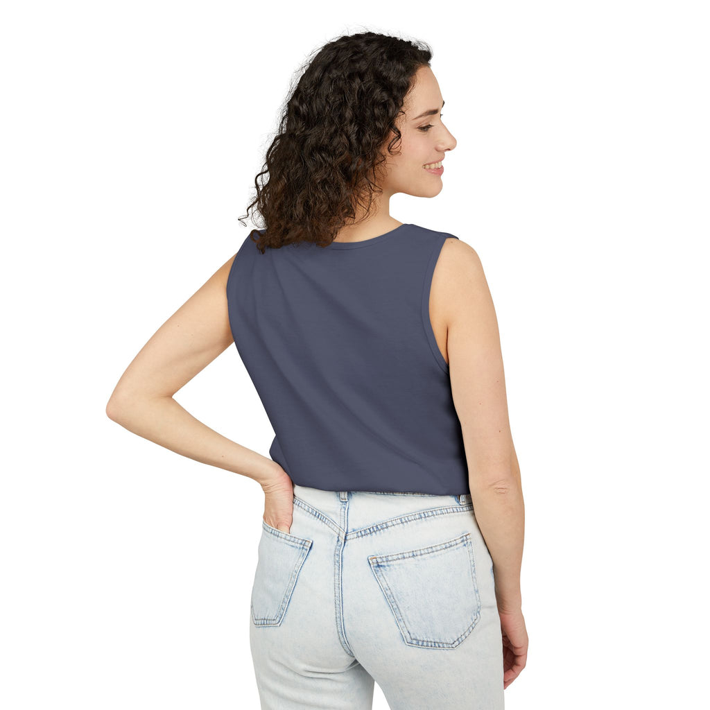 Consciousness Lotus Tank Top — Spiritual Yoga Meditation Graphic