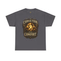 Conviction Over Comfort Graphic Tee — Inspirational Faith & Courage Shirt